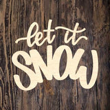 ABL Let It Snow Round