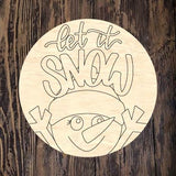 ABL Let It Snow Round