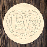 ABL Love Heart Round