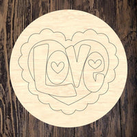 ABL Love Heart Round