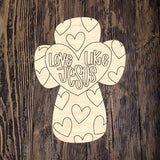 ABL Love Like Jesus Cross