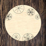 ABL Merry Christmas Snow Round