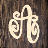 ABL Monogram Scallop Round