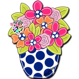 ABL Polka Dot Florals Vase
