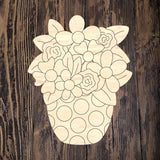 ABL Polka Dot Florals Vase