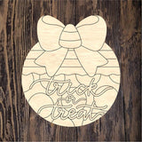 ABL Trick Or Treat Round With Print