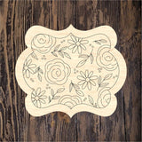 ABL Welcome Floral Plaque 1