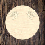 ABL Welcome Floral Round Base