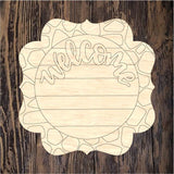 ABL Welcome Giraffe Plaque
