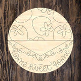 ASH Home Sweet Home Strawberry Round