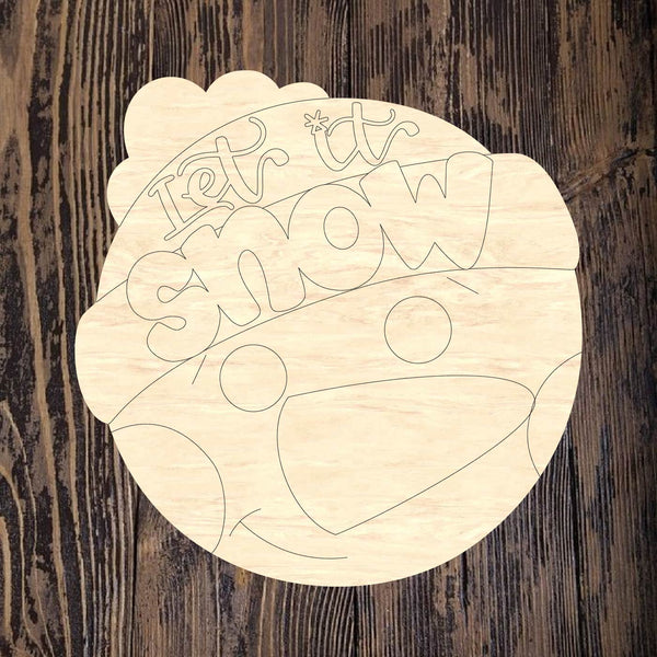 ASH Let It Snow Snowman Head
