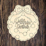 ASH Merry Christmas Wreath