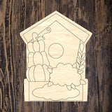 ASH Pumpkin Birdhouse