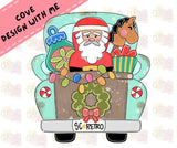 ASH Retro Santa Truck