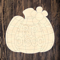 ASH RIP Disco Pumpkin