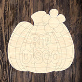 ASH RIP Disco Pumpkin