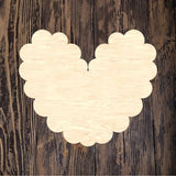 ASH Scalloped Heart with Bow