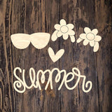 ASH Sunshine Flip Flops Summer Plaque