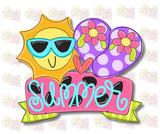 ASH Sunshine Flip Flops Summer Plaque