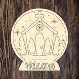 ASH Welcome Church Snowglobe