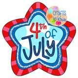 CBK 4th Of July Star