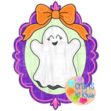 CBK Cute Ghost Frame With Bow