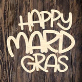 CBK Happy Mardi Gras Plaque