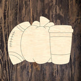 CBK Hello Fall Football Pumpkin Latte Trio