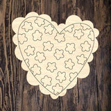 CBK Hello Valentine Pattern Heart
