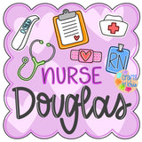 CBK Nurse Scallop Square