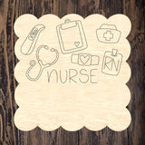CBK Nurse Scallop Square
