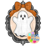 CBK Scary Ghost Frame With Bow