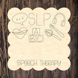 CBK Speech Therapy Scallop Square