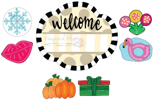 WWW Welcome Plaque Bundle