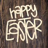 CRG Happy Easter Carrot Plaque