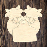 CRG Highland Cows with Tag
