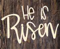 CRG He Is Risen Plaque