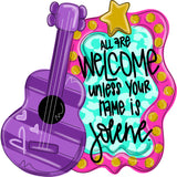 CRG Jolene Guitar Plaque
