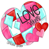 CRG Love Vibes Disco Heart