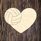 CRG Volley Ball Heart