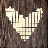 DDS Checkered Board Heart