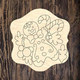 DOD Gingerbread Plaque