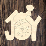 DOD Joy Snowman Ornament