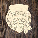 DOD Scarecrow Face Round