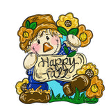 DOD Scarecrow Happy Fall Sign