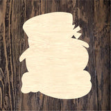 DOD Snowman Head with Bird