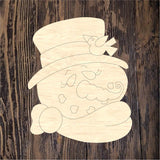 DOD Snowman Head with Bird