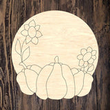 DOD Welcome Fall Pumpkin Round