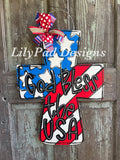 LPD God Bless the USA Cross