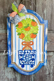 LPD Chinoiserie Orange Tree Plaque